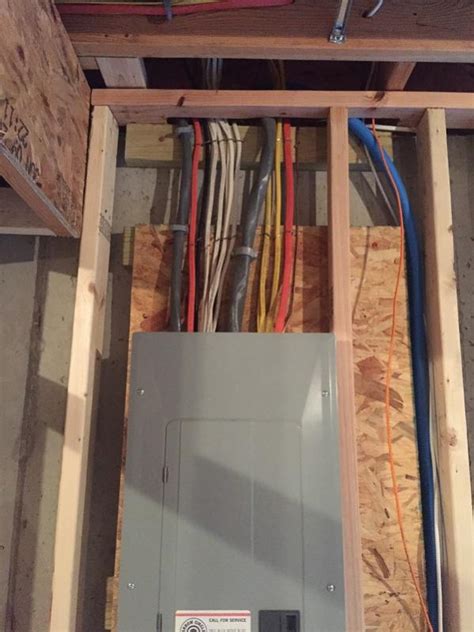 frame around electrical panels